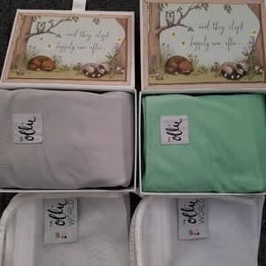 Ollie World Swaddle - Mint color